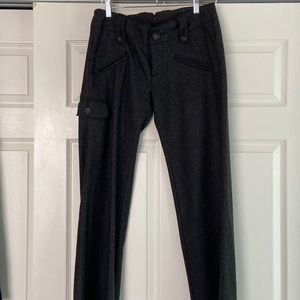 James Perse wool straight leg pants